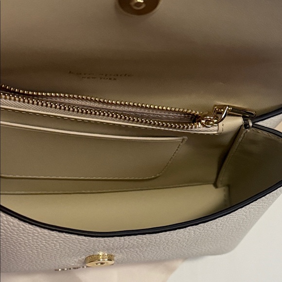 Kate Spade Cream Crossbody Bag with Bow Accent - Picture 3 of 4